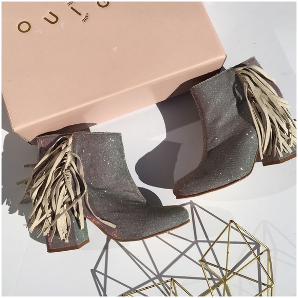 Anthropologie | Ouigal Amanda Leather Fringe Bootie - Picture 6 of 11